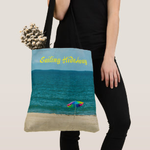 Sailing HideAway LARGE Beach Shoulder Tote