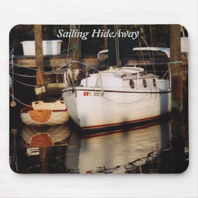 Sailing Hideaway Mouse Pad (Front)