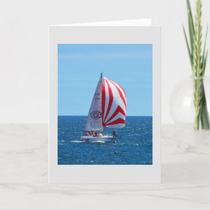 Sailing Holiday Card