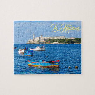Sailing in Havana, Cuba Jigsaw Puzzle
