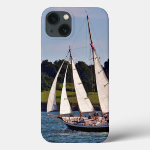 Sailing In Newport, Rhode Island, USA iPhone 13 Case