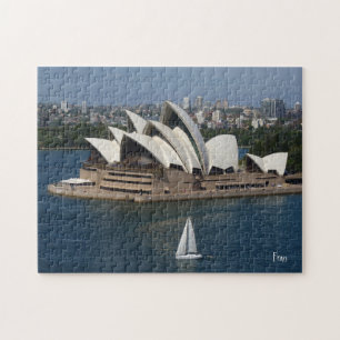 sailing in Sydney Jigsaw Puzzle