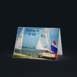 SAILING IN TO SAY HAPPY 18th BIRTHDAY Card<br><div class="desc">If YOU have an "18 year old" in your life-send this really cool card today :)</div>