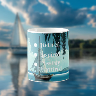 Sailing Into Retirement Coffee Mug