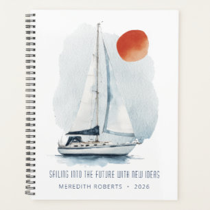 Sailing into the Future Personalised 2026 Planner