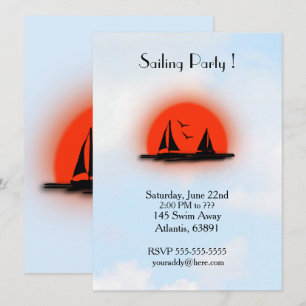 Sailing Invitation