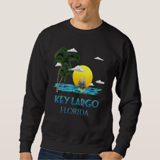 Sailing Key Largo Florida Keys Beach Sunset Sweatshirt