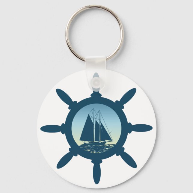 Sailing Key Ring (Front)