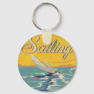 Sailing Key Ring