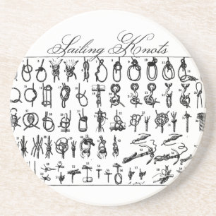 Sailing Knots Coaster