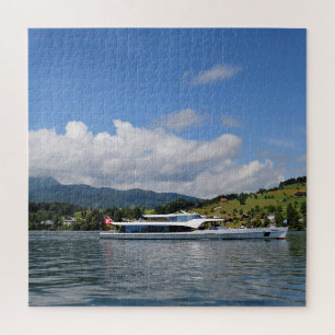Sailing Lake Lucerne Switzerland - 20x20 - 676 pcs Jigsaw Puzzle