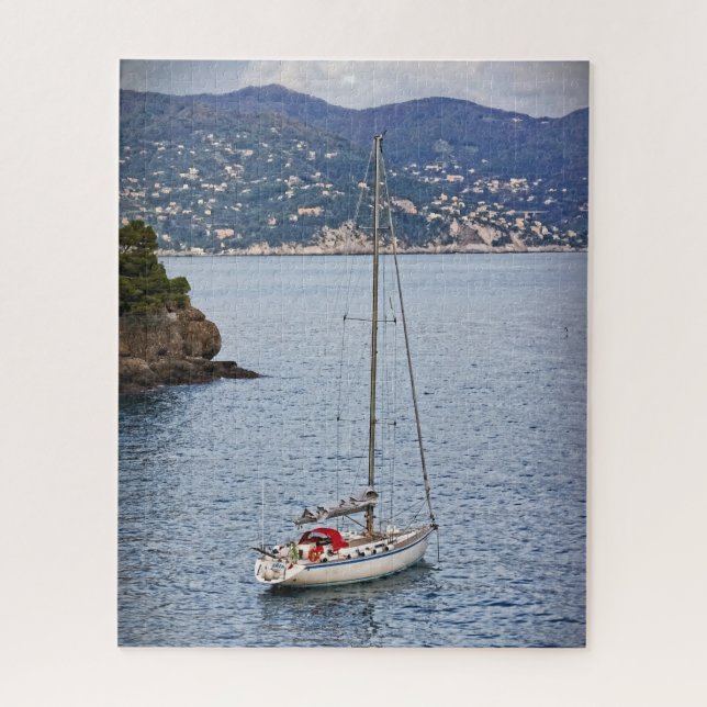 Sailing Life at Anchor - 16x20 - 520 pcs. Jigsaw Puzzle (Vertical)