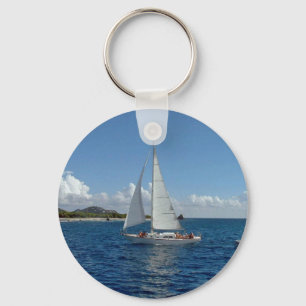 sailing lj key ring