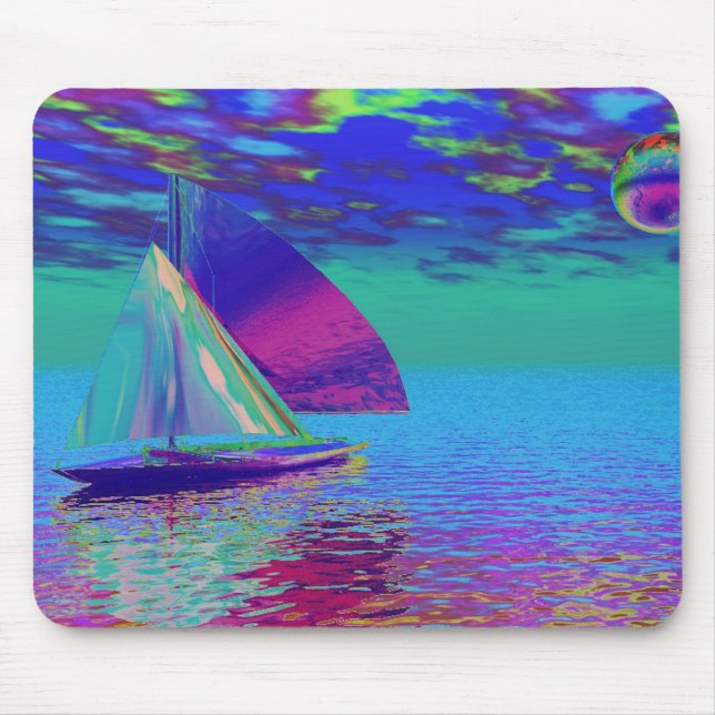 Sailing Mouse Mat (Front)