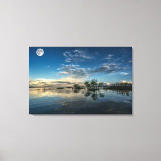 Sailing Near Iquitos Canvas Print