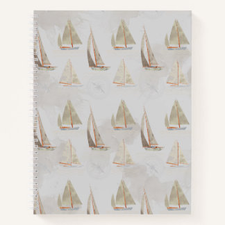 Sailing notebook - Vintage Nautical Illustration