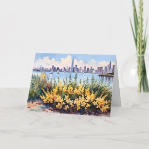 Sailing on the Bay Card