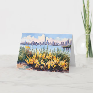 Sailing on the Bay Card