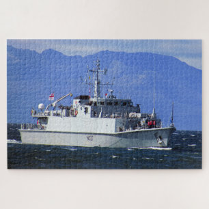Sailing Past the Isle of Arran, Scotland Jigsaw Puzzle