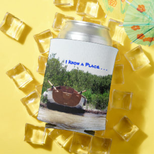 Sailing Photo Can Cooler