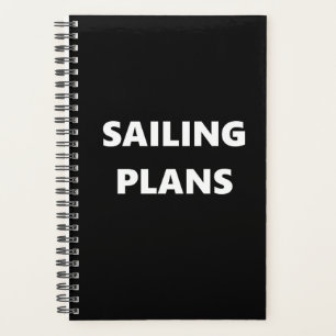 Sailing Planner Sports Theme Sailing Plans