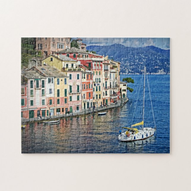 Sailing Portofino and the Italian Riviera Puzzle (Horizontal)
