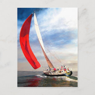 Sailing Postcard