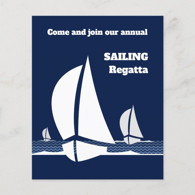 Sailing Regatta Flyer (Front)