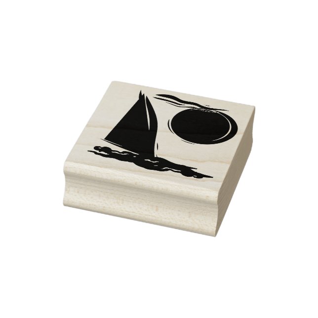 Sailing Rubber Stamp (Stamp)