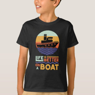 Sailing Sail Boat Captain Sea Sailor Gift Idea T-Shirt