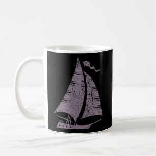 Sailing sailboat sailor yacht sailing yacht motif  coffee mug