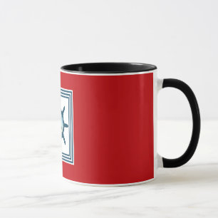 Sailing scene mug