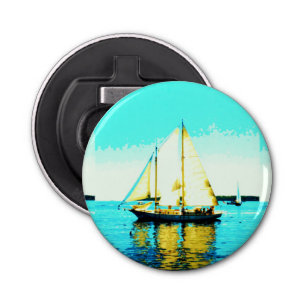 sailing schooner bottle opener