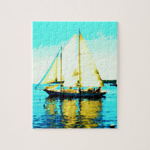 sailing schooner jigsaw puzzle