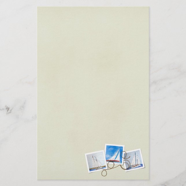 Sailing Season Stationery (Front)