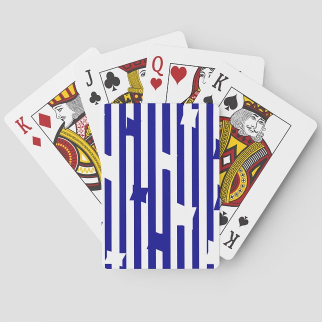 Sailing Shape Playing Cards (Back)