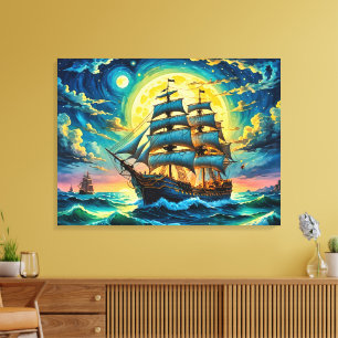 Sailing Ship Canvas Art