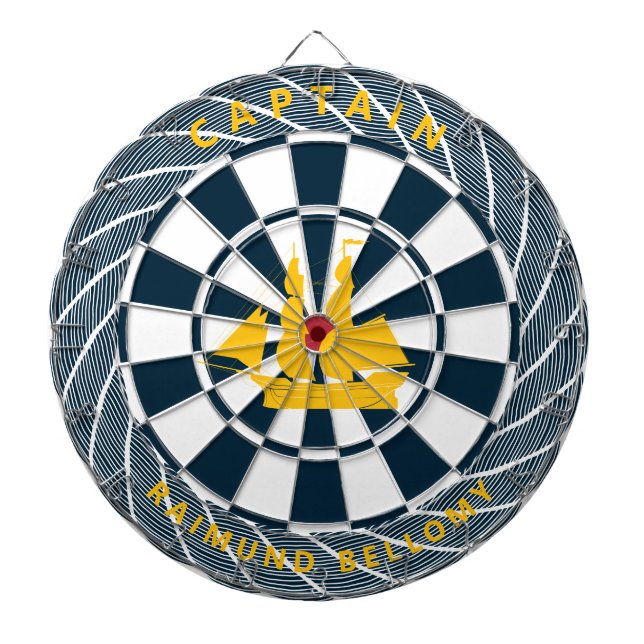 Sailing Ship Dartboard (Front)