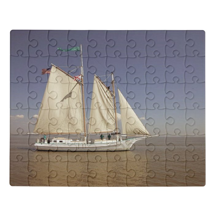 SAILING SHIP JIGSAW PUZZLE Zazzle.co.uk