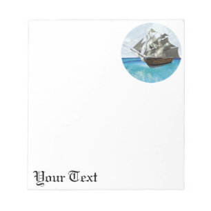 Sailing Ship Notepad