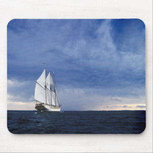Sailing Ship On The Baltic Sea Mouse Mat