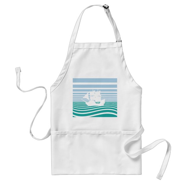 Sailing ship standard apron (Front)