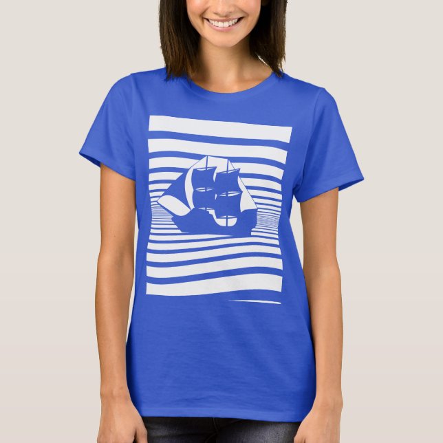 Sailing ship T-Shirt (Front)