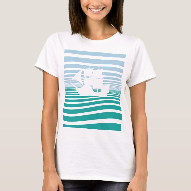 Sailing ship T-Shirt (Front)