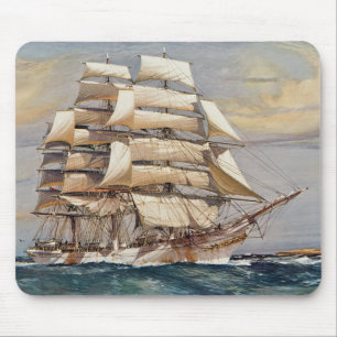 Sailing ship Thomas Stephens Mouse Mat
