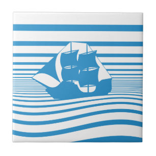 Sailing ship tile