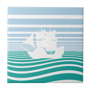 Sailing ship tile