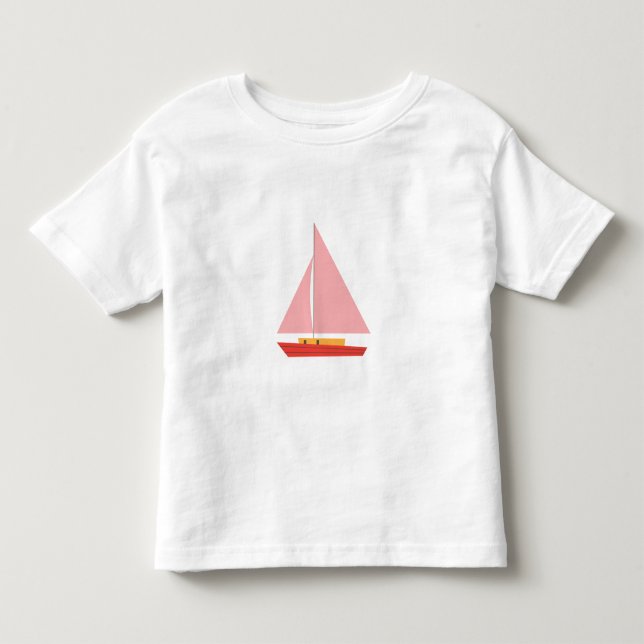 Sailing ship toddler T-Shirt (Front)