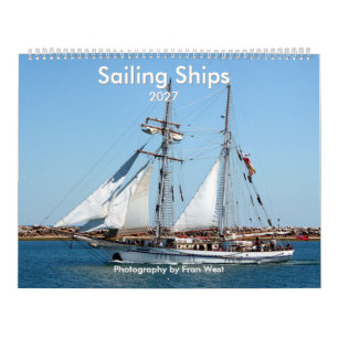 Sailing Ships 2027 calendar