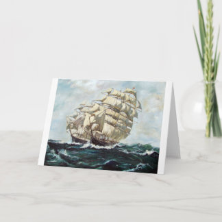 Sailing Ships Card